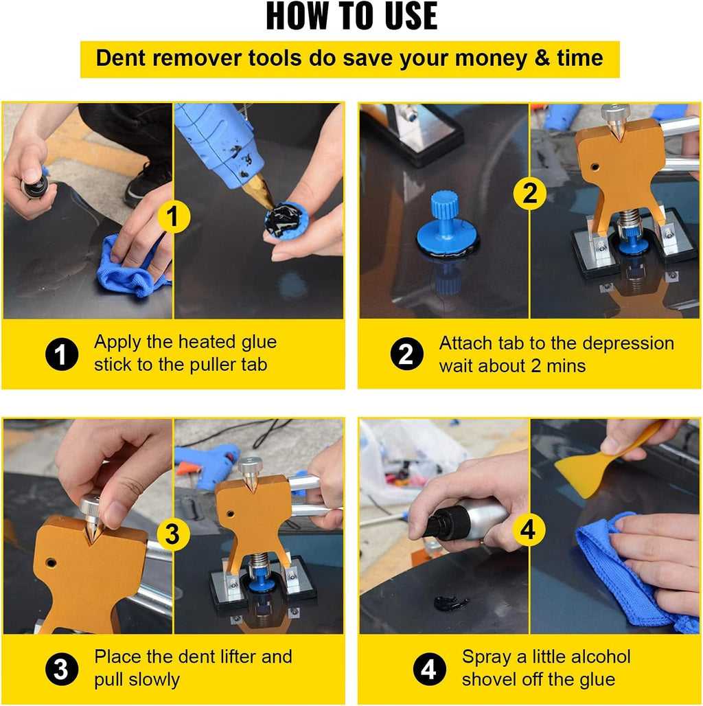 53 PCS Paintless Dent Repair Tool Kit K63055