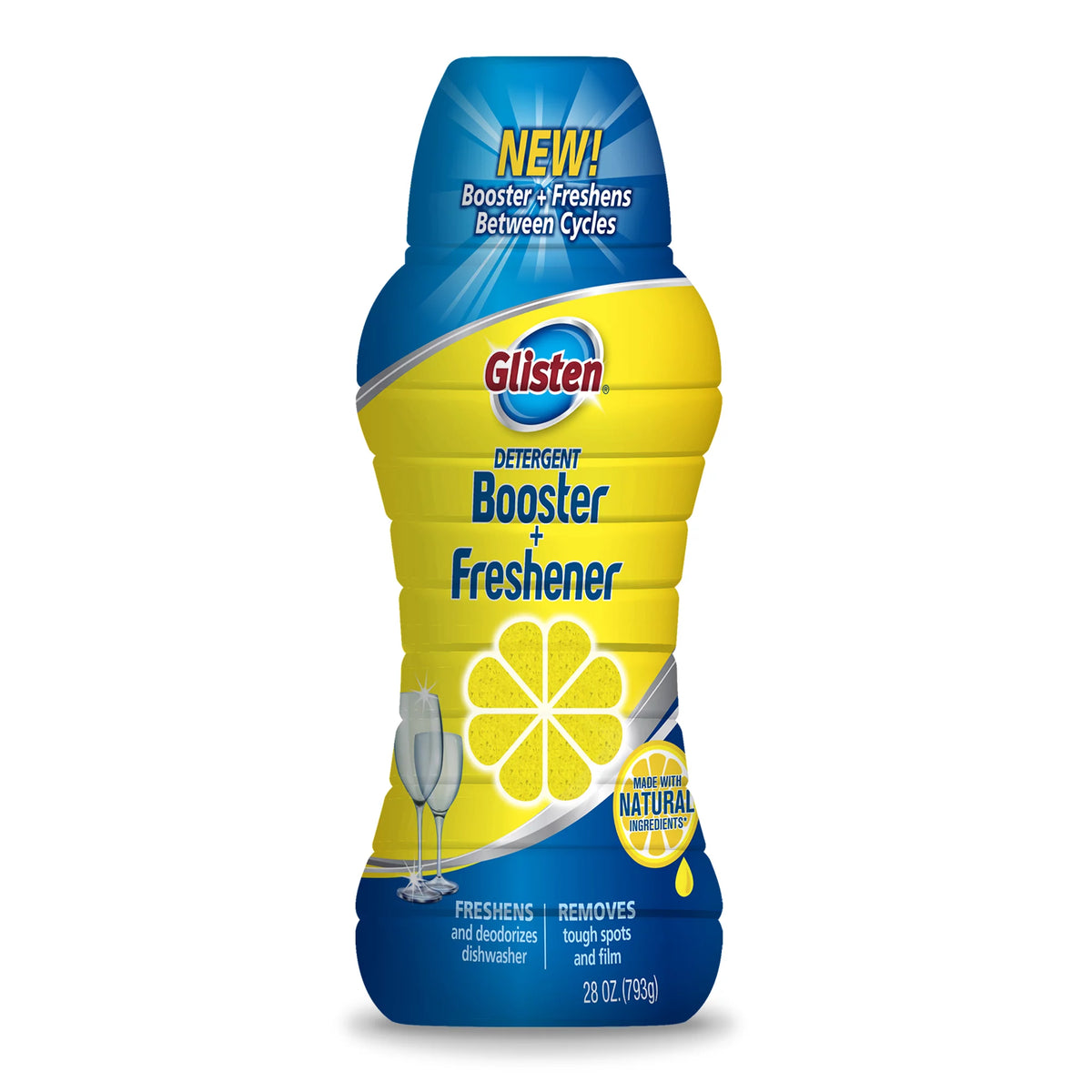 Dishwasher Detergent Booster + Freshener, 28 oz, 4 Bottles T8920