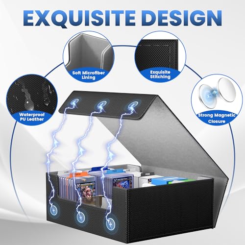 Card Storage Box with 10 Dividers O860461