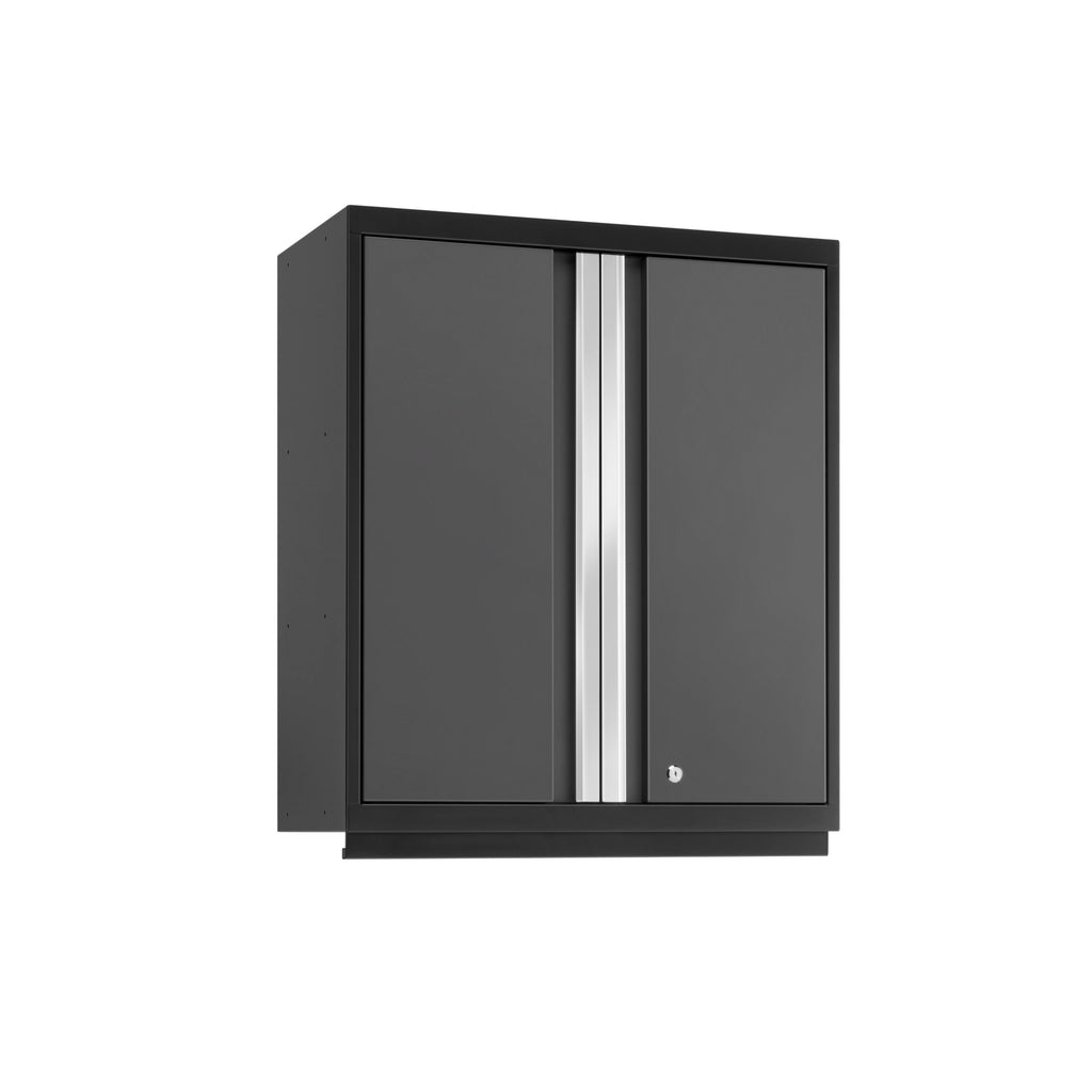 Gray Tall Wall Garage Cabinet H2401