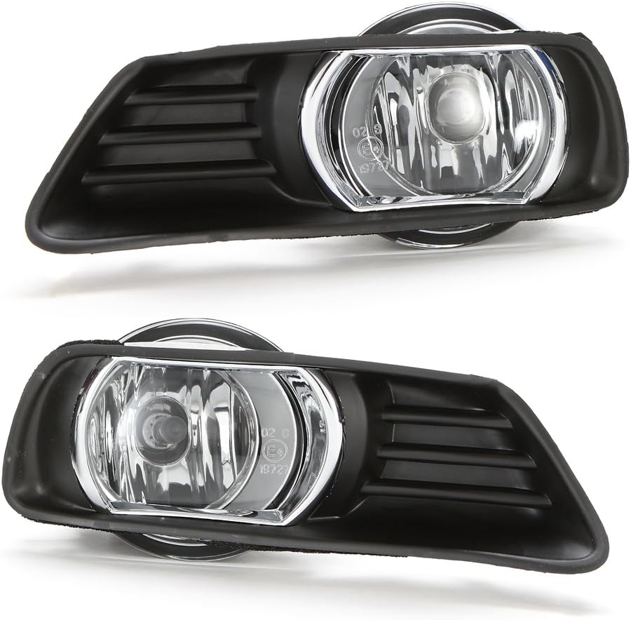 Fog Lights for 2007-2009 Toyota Camry, Clear Lens, Pack of 2 I54401