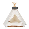 Pet Teepee Dog & Puppy Cat Bed with Thick Cushion H8116