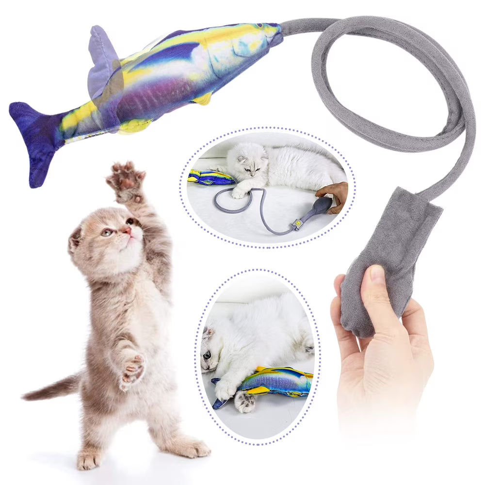 Wiggle Fish Catnip Plush Cat Toy J1810