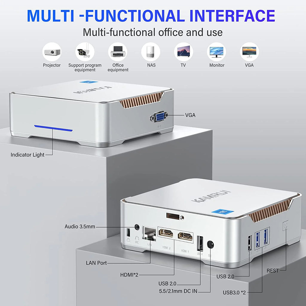 Mini PC 16GB 512GB Windows 11 Pro F363