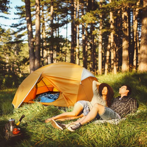 Lightweight Backpacking Tent for 2-3 Person, Waterproof Windproof Double Layer C332