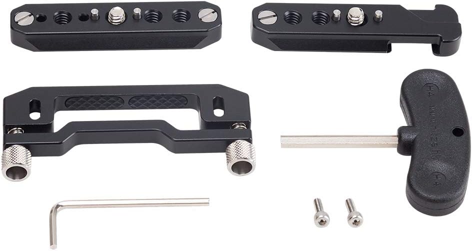 NATO Rails Mounting Plates Kit with HDMI Cable Clamp Y1674