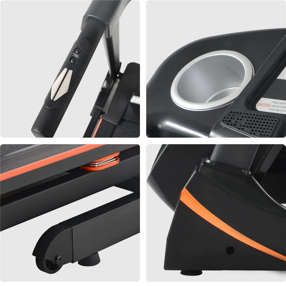 Folding Electric Treadmill with Incline D1042