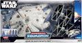 11 Piece Action Figures Playset with Millenium Falcon E8540
