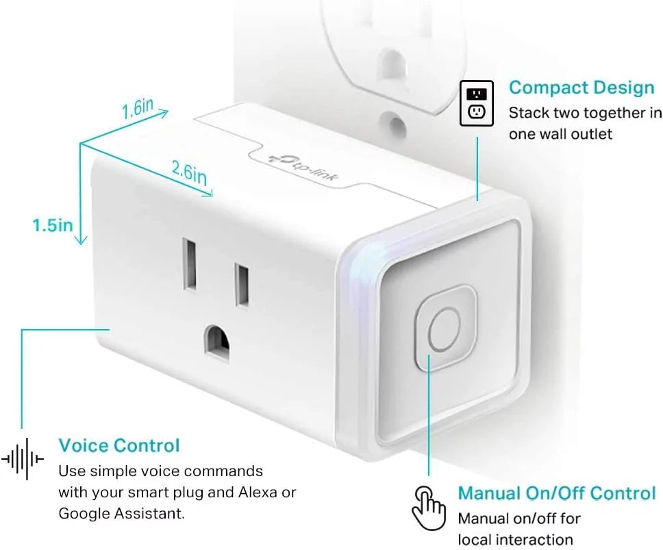 White 4-Pack Smart Plug I21926