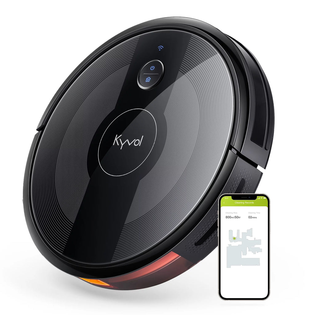 Robot Vacuum Cleaner with Mapping Technology, 2600Pa, 150 mins Runtime, Ultra-Slim T30317