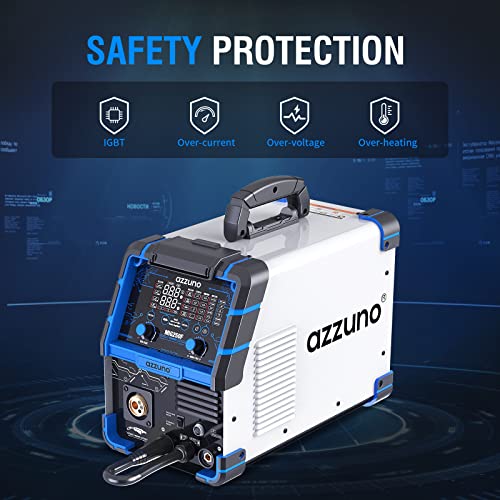 200A MIG Welder, 110V/220V Dual Voltage, 4 in 1 MIG/TIG/Stick ARC Welder V7099