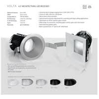 Black Shallow Regressed Trim LED Module D669