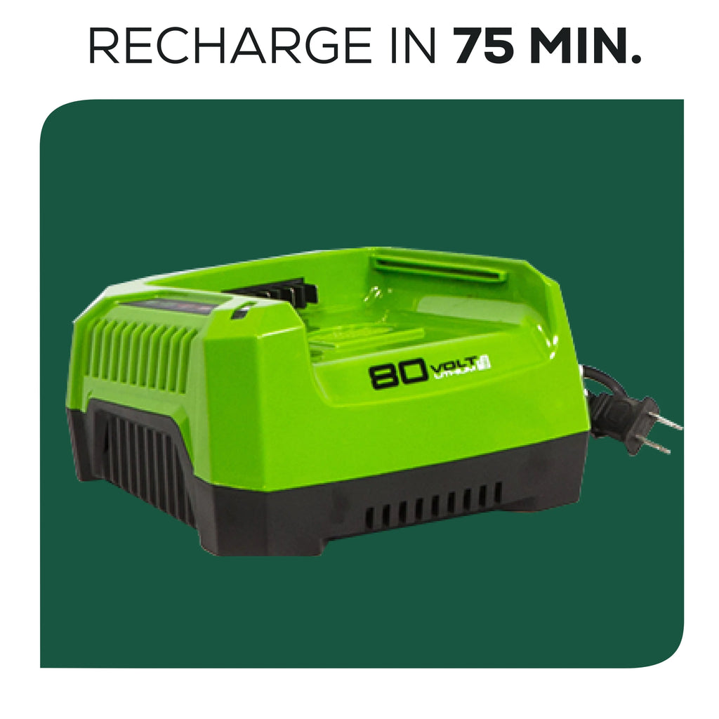 80V 21 Self Propelled Mower 5Ah Battery & Charger T40175