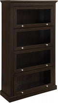 Espresso 4 Shelf Barrister Bookcase L53736