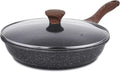 Nonstick Ceramic Frying Pan Skillet with Lid, 12.5 Inch M629682