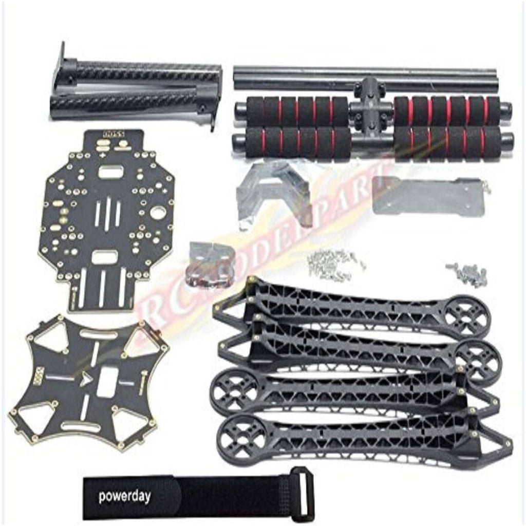 Quadcopter Fuselage Frame Kit PCB Version with Carbon Fiber Landing Gear Skid G66736