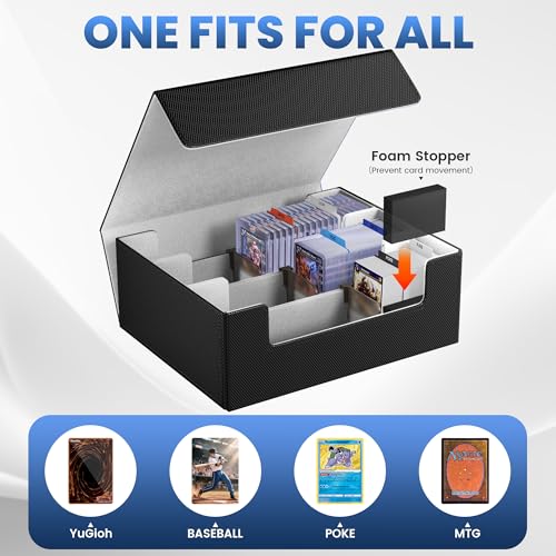 Card Storage Box with 10 Dividers O860461