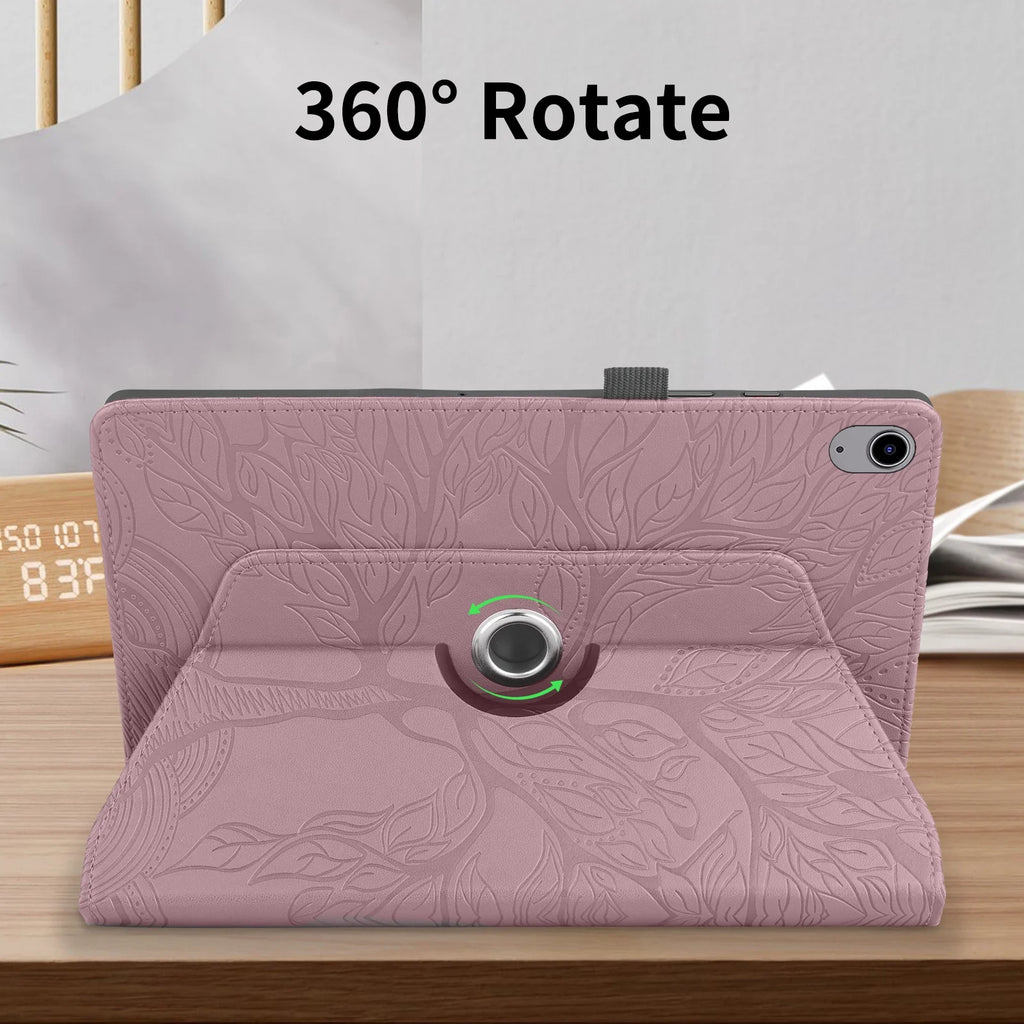 Rosegold PU Leather Folio Case for iPad 10.9" 2022 K250833