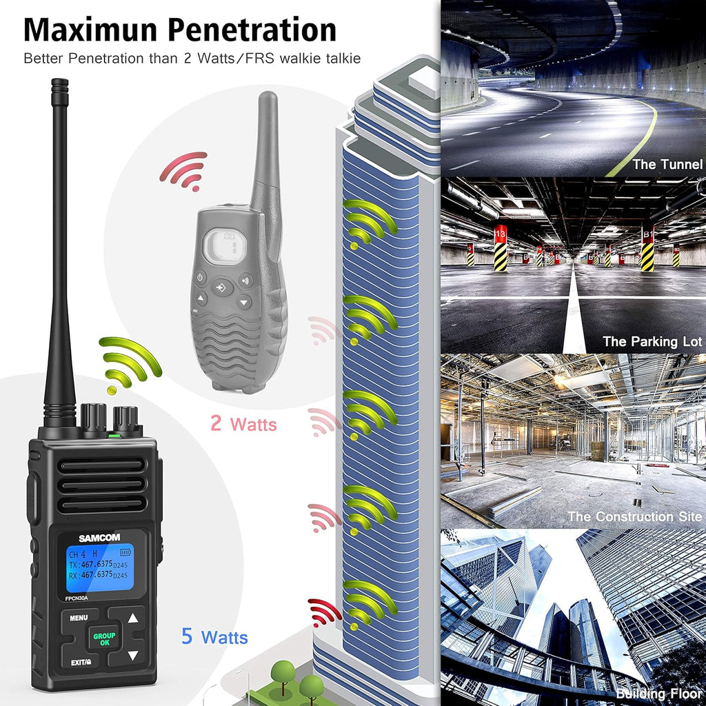 5W Two Way Radios 6 Packs Q5265