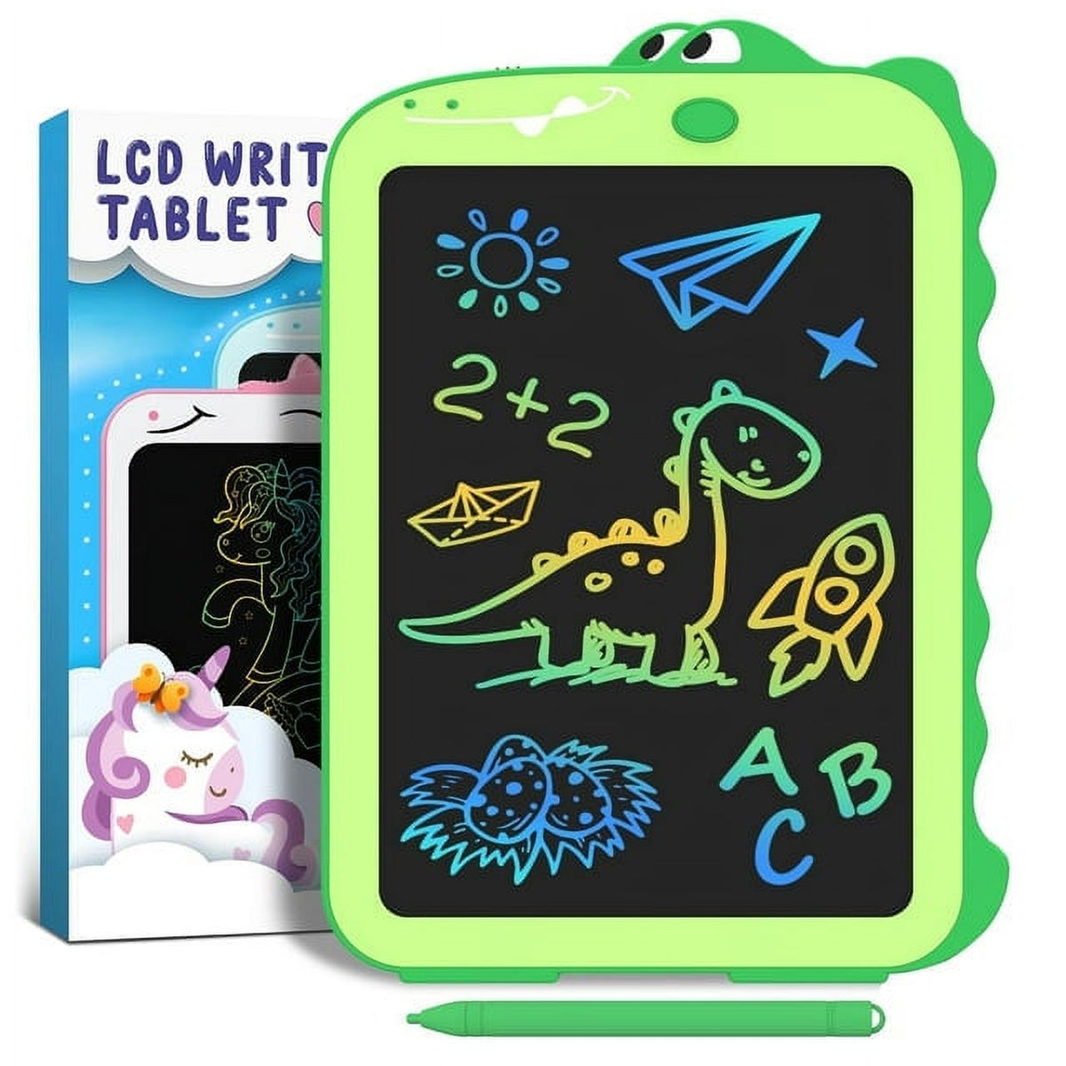 LCD Writing Tablet Drawing Board Dinosaur Toys V180
