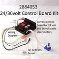 Black Trolling Motor Foot Control Board V747227