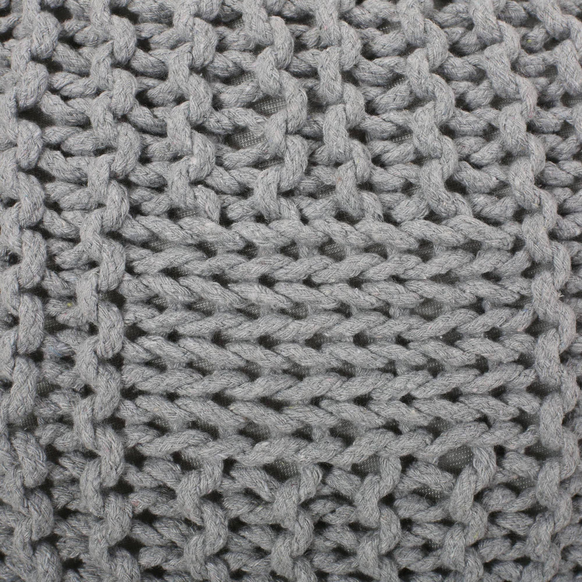 Gray Pouf L4169