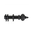 Black Decorative Traverse Rod with Rings V5369