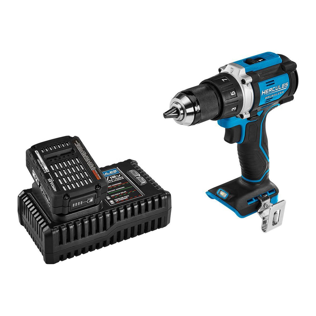20V Brushless Cordless 1/2 in. Drill/Driver Kit with Battery and Charger F55554