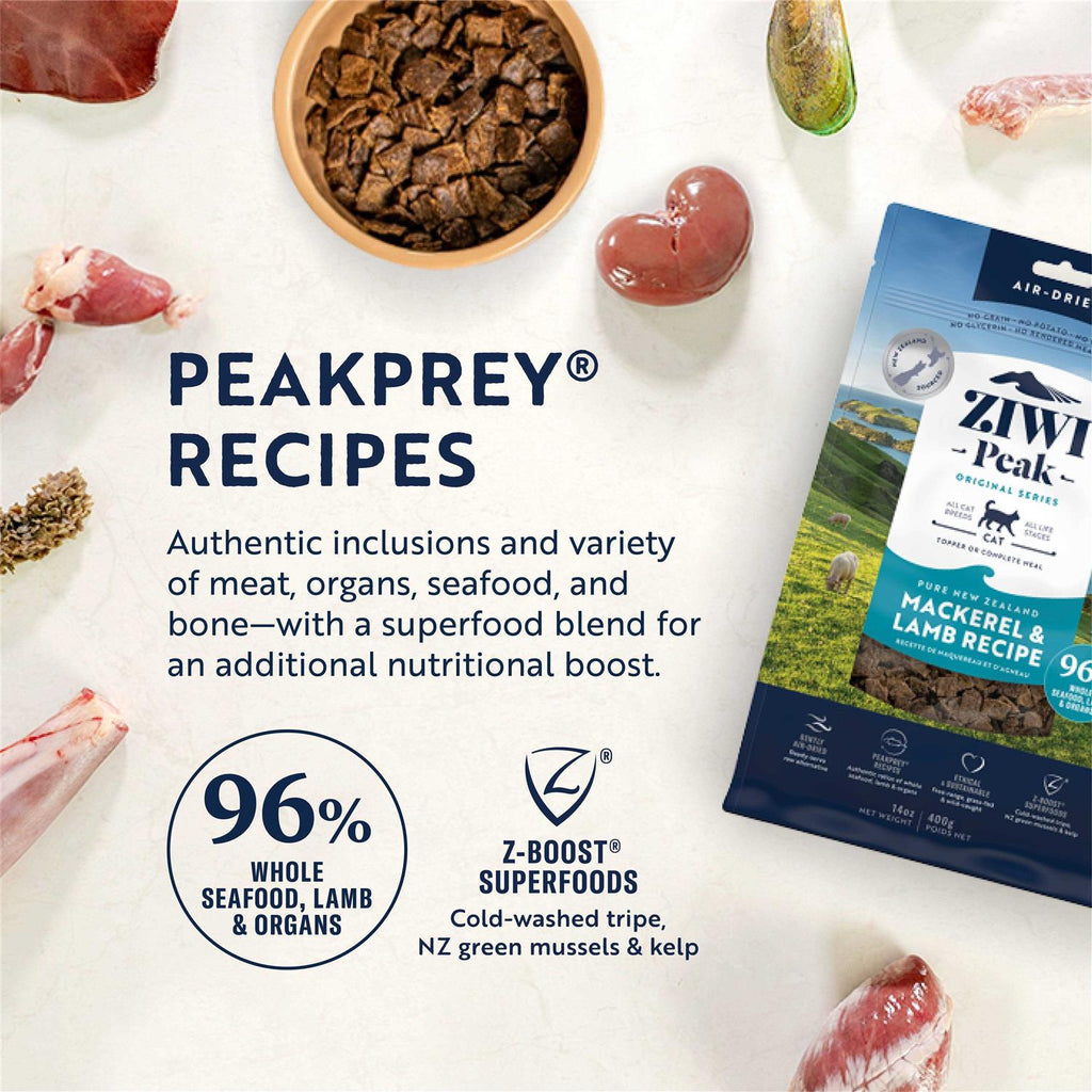 Mackerel Lamb Air-Dried Cat Food L234528