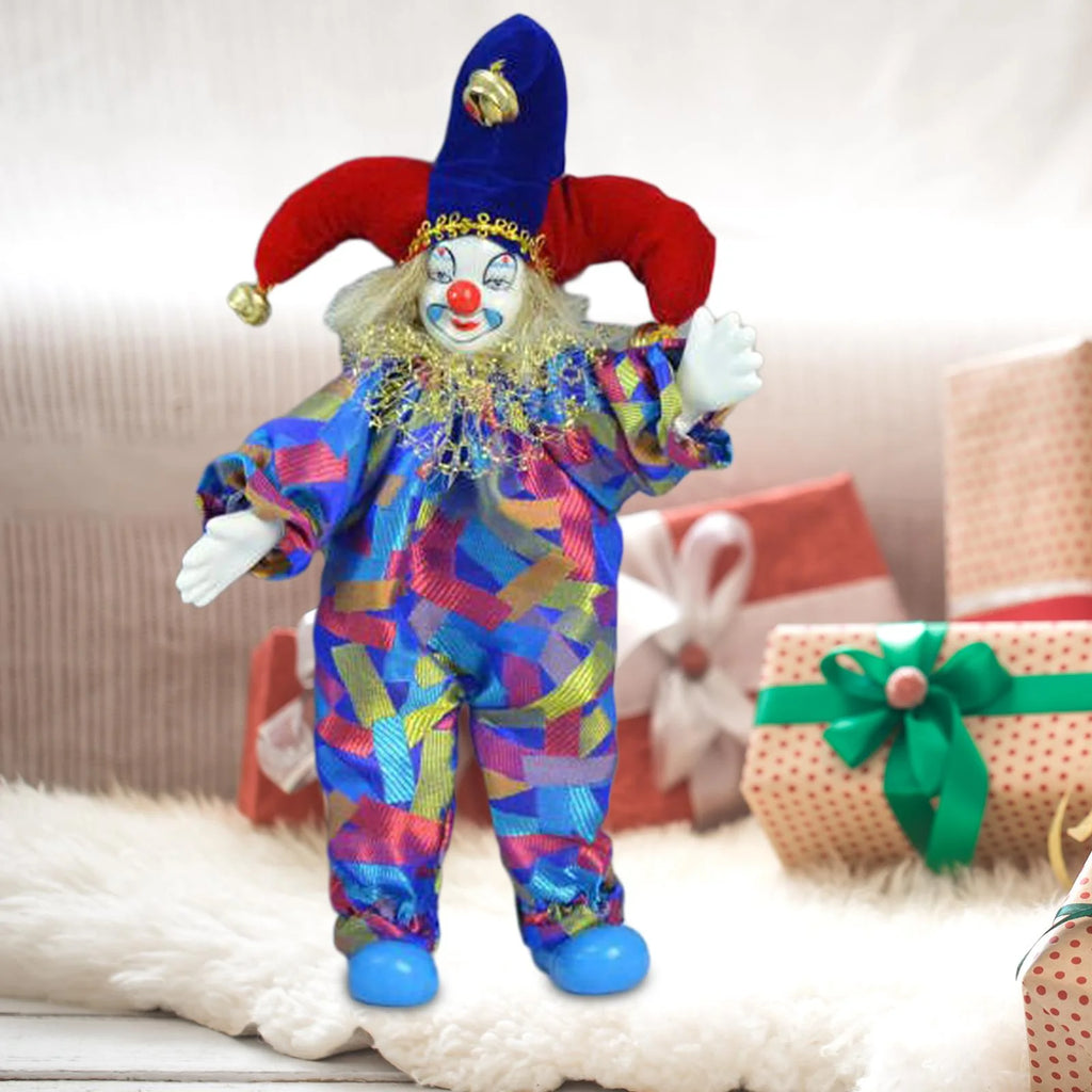 Porcelain Clown Doll X8842
