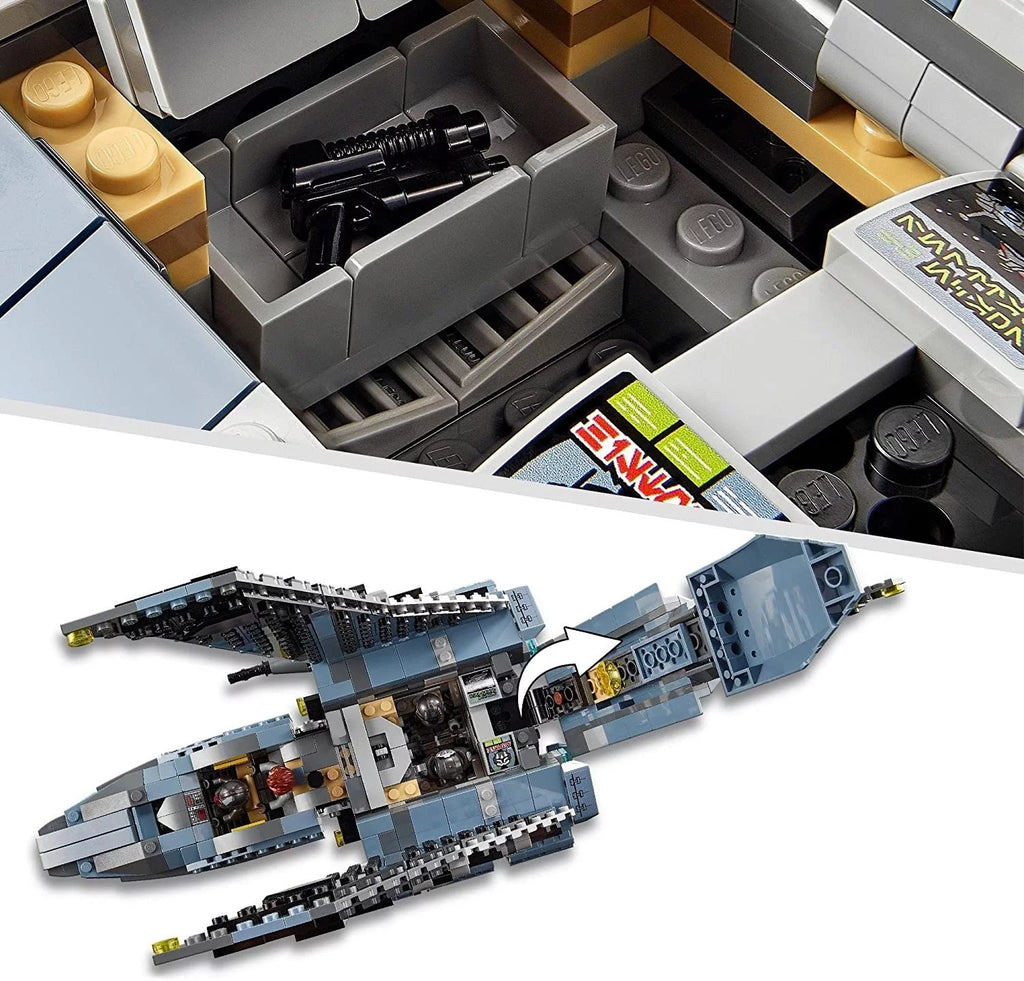 Star Wars Attack Shuttle Building Toy Set with 5 Clones Minifigures C550
