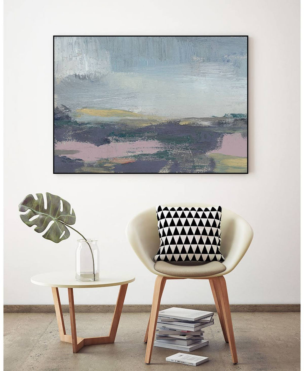 32x22 x 24x22 Framed Canvas F218