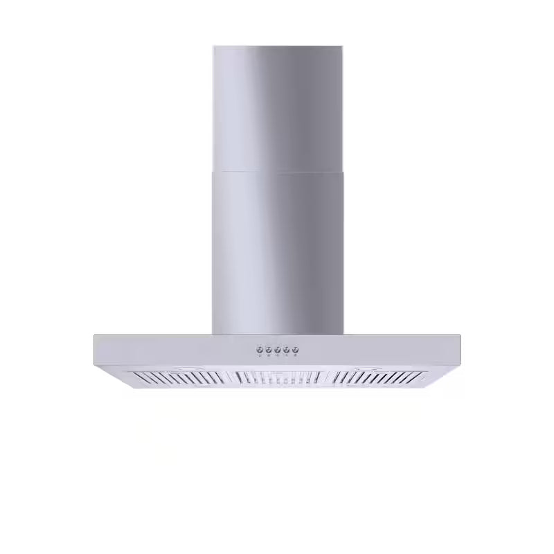 36 in. 350CFM Convertible Stainless Steel Range Hood with LED Lighting V4189