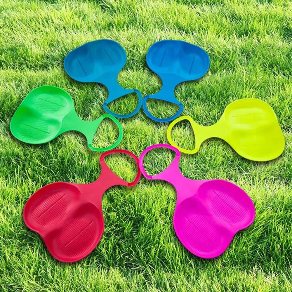 Children's Slope Grass Skis Ski Pad with Butt Pads W405657