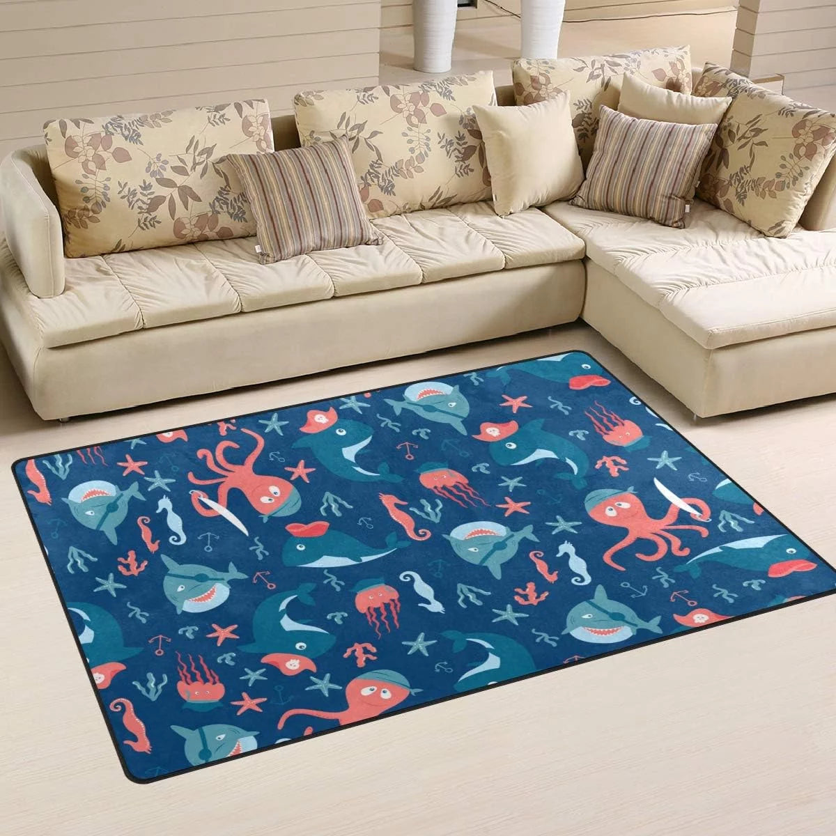Lightweight Soft Area Rug 60 x 39 inch Q96141
