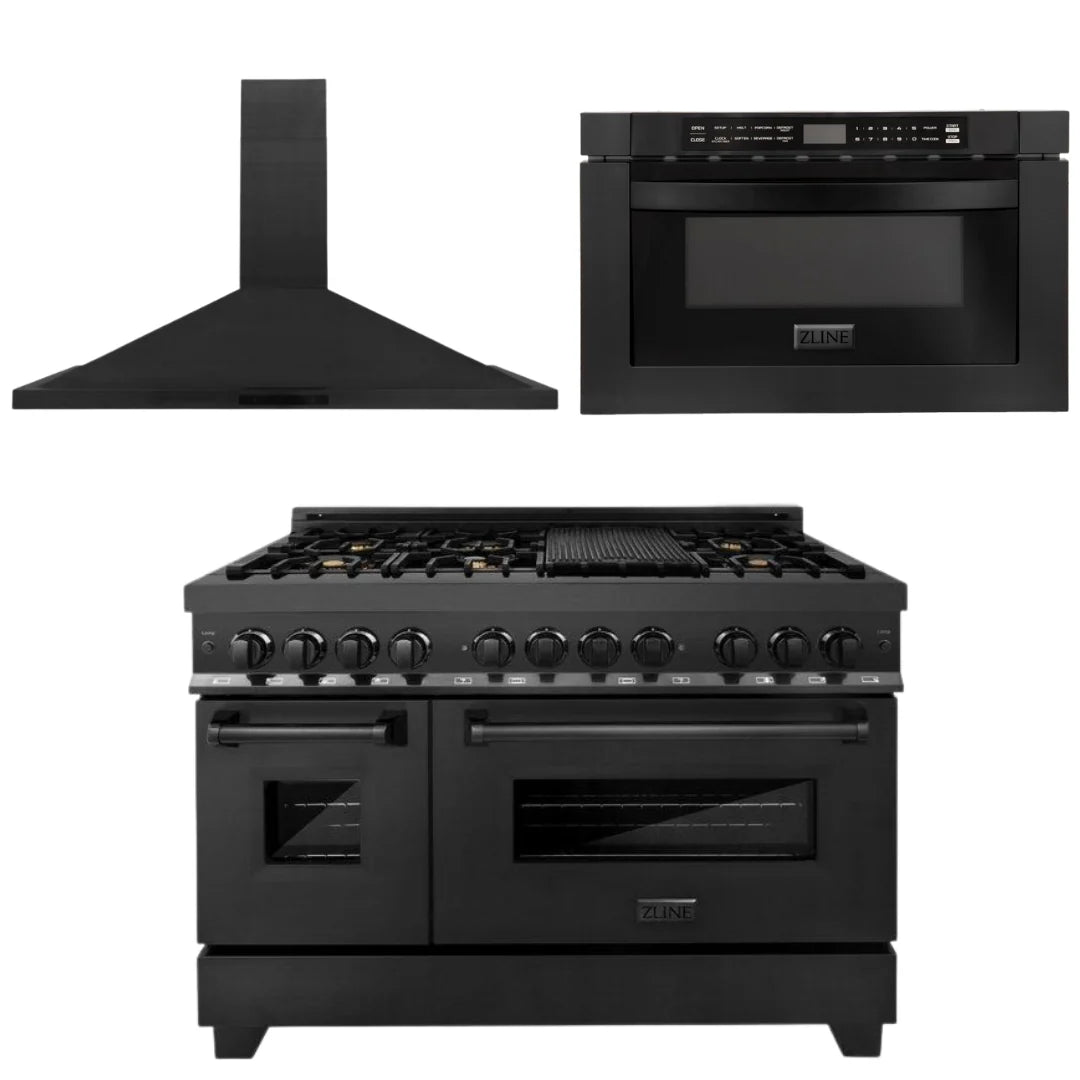 Black Stainless Steel Appliance Package G364