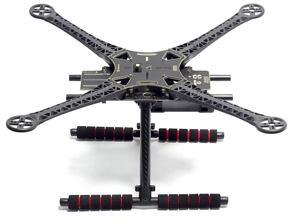 Quadcopter Fuselage Frame Kit PCB Version with Carbon Fiber Landing Gear Skid G66736
