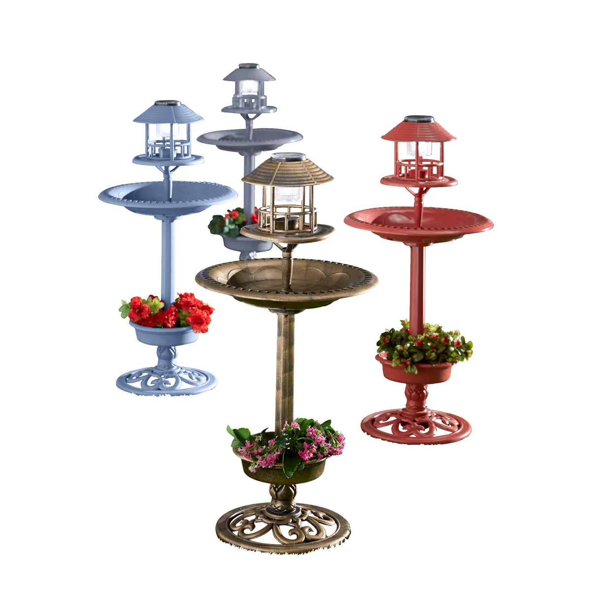 Solar Bird Bath J83135