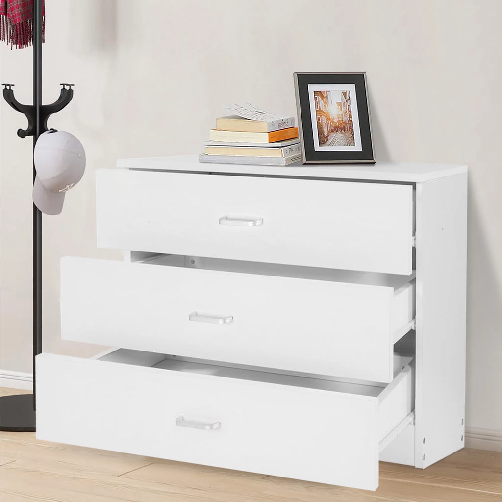 Black 4 Drawer Dresser W368