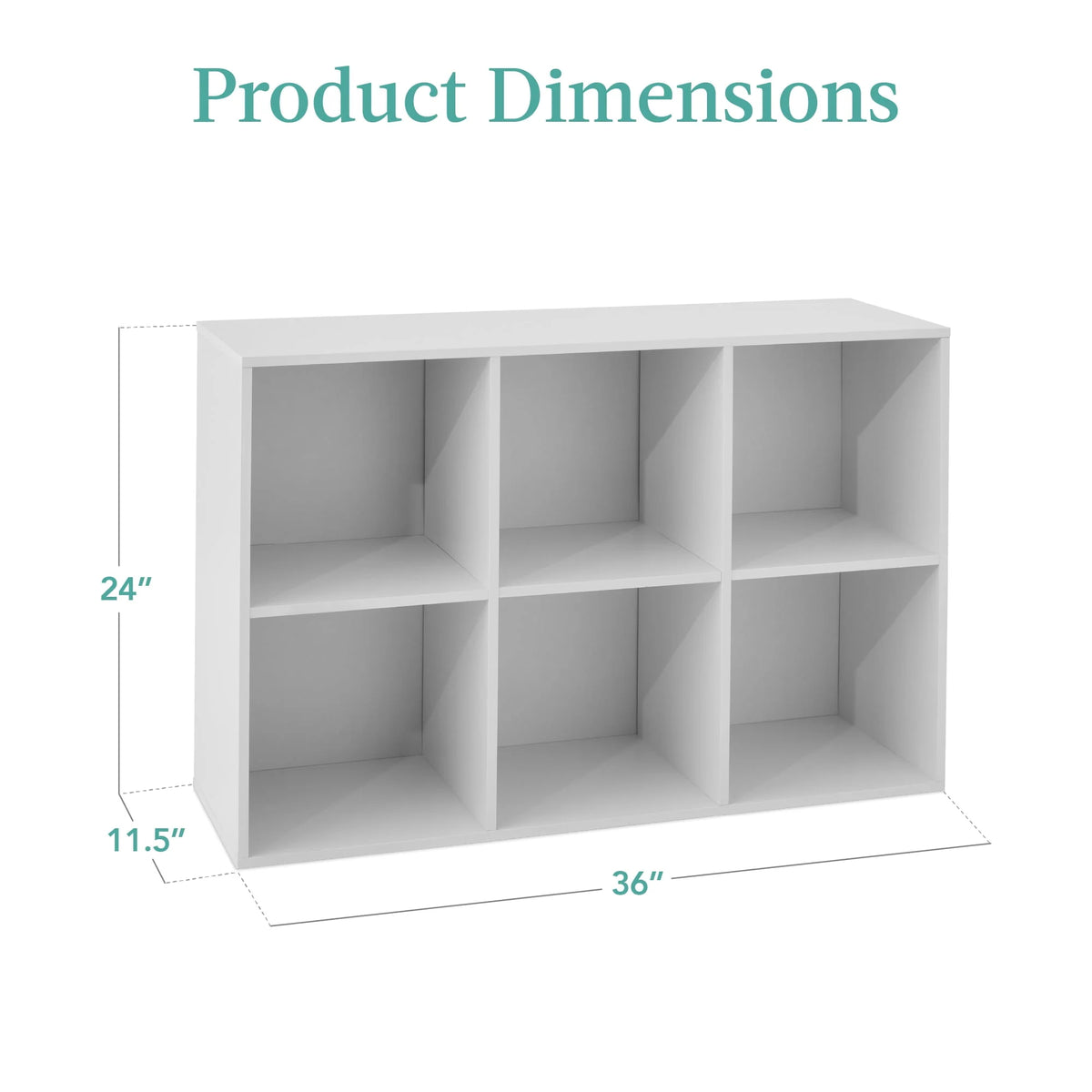 6 Cube Bookshelf Z63374