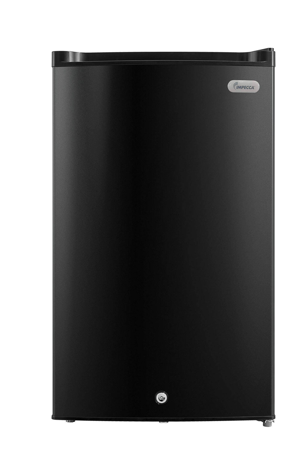 Black Compact Upright Freezer with Lock J184523