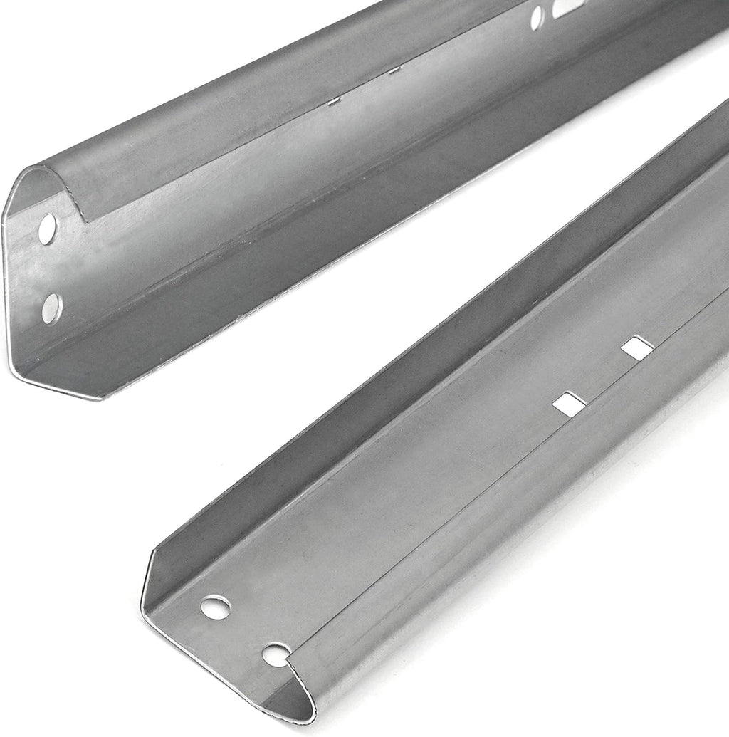 Set of Left and Right Galvanized Steel Garage Door Vertical Track for 7 Foot Tall U951715