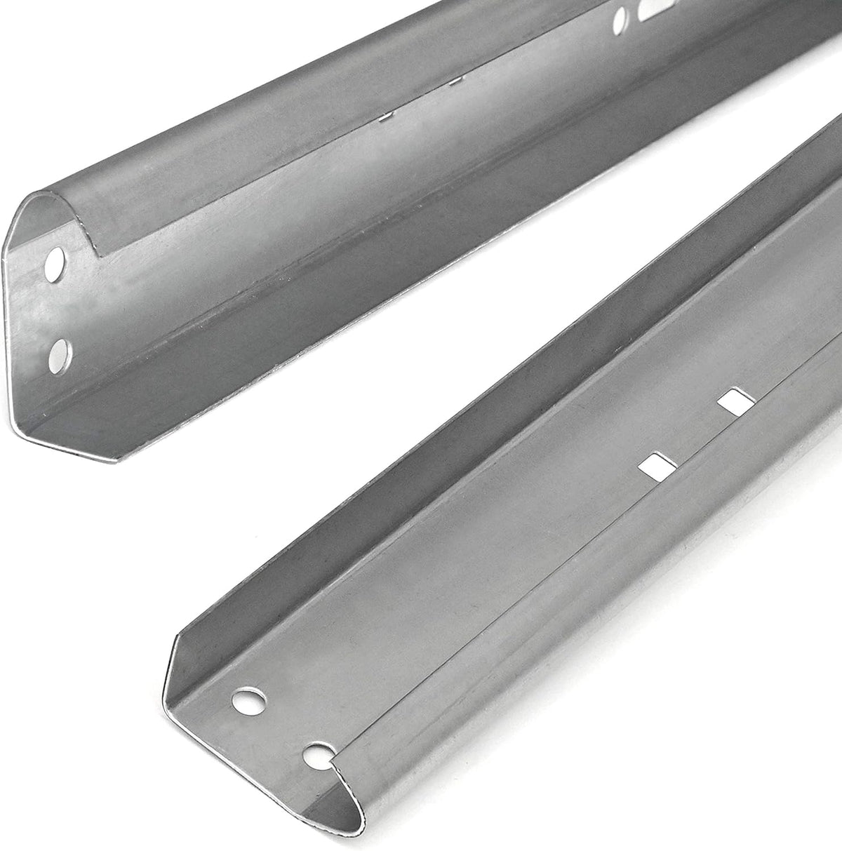 Set of Left and Right Galvanized Steel Garage Door Vertical Track for 7 Foot Tall U951715