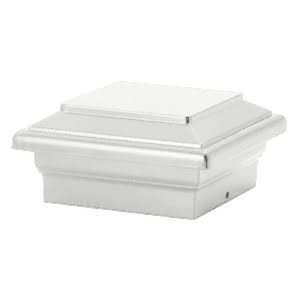 Sky White Decorative Post Cap B808
