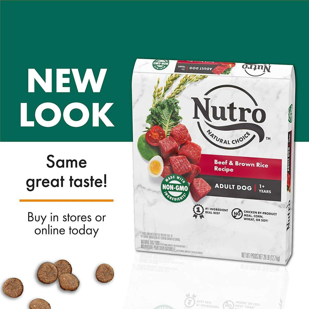 Adult Beef Rice Dry Dog Food Y656