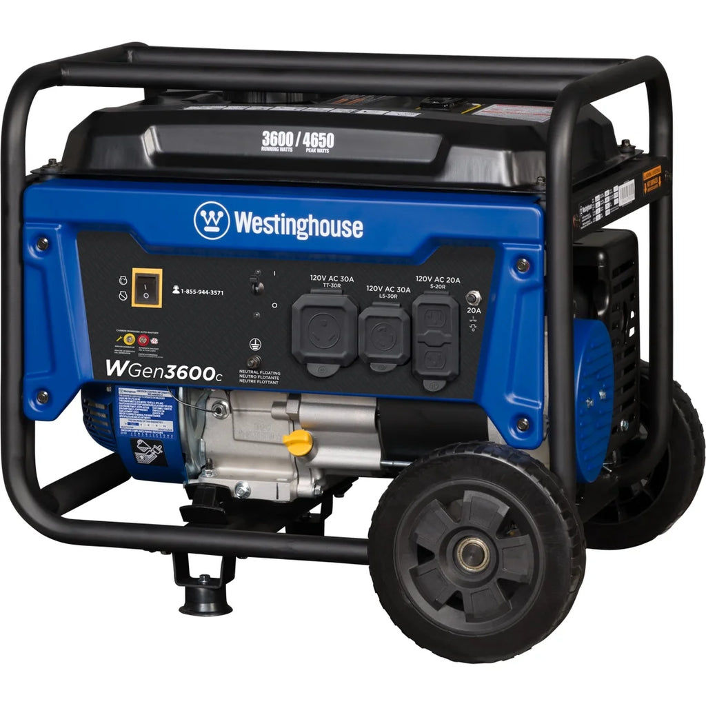 Gas Powered Portable Generator with CO Sensor V130073