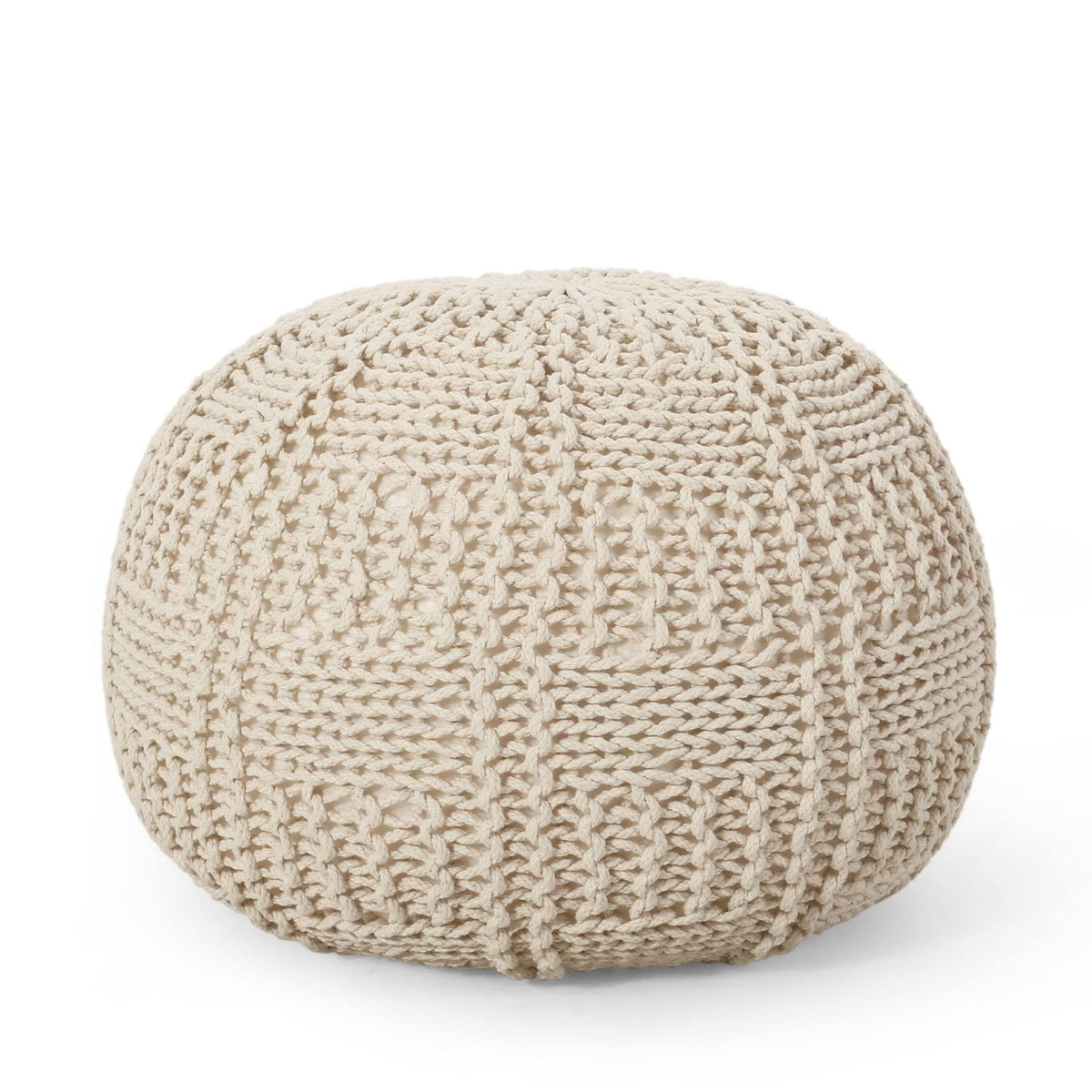 Gray Pouf L4169