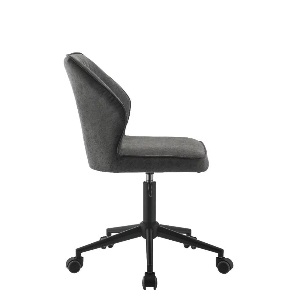 Vintage Gray PU Office Chair J18117