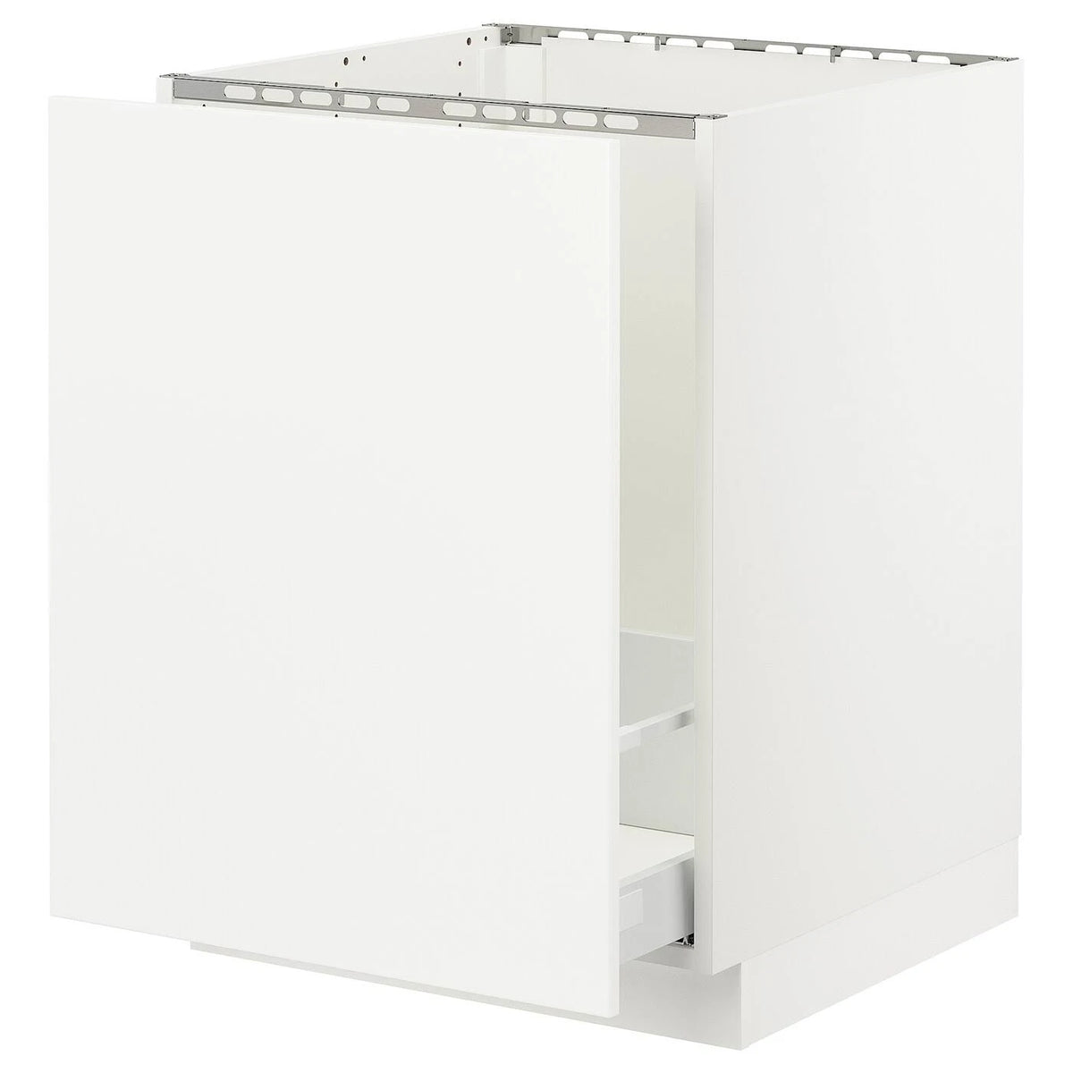 White Base Cabinet with Recycling F577745