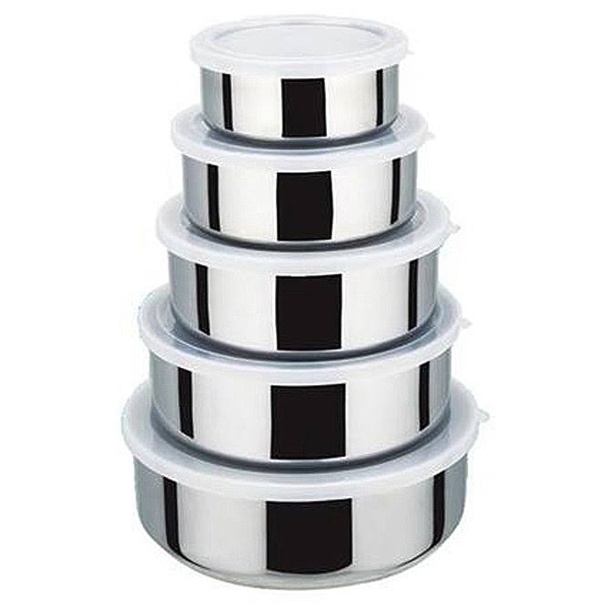 Stainless Steel Kitchen Storage Case of 24 W776130